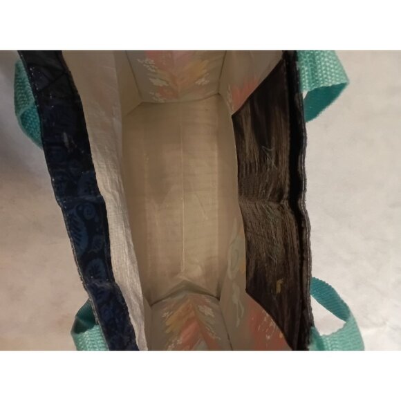 Vera Bradley Reusable Tote Bag Floral & Snail Design - Picture 6 of 6